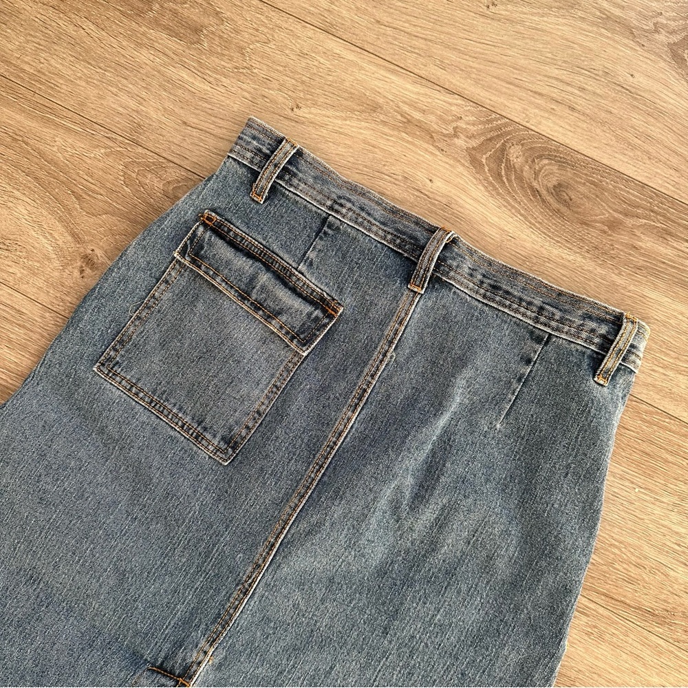 brandy melville 90s kenzie denim maxi skirt - Picture 4 of 4